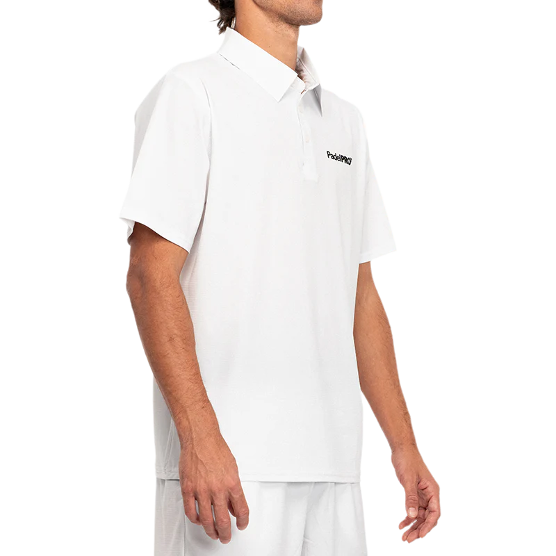 Polo Pro Elite PadelPRO Blanco - Image 2