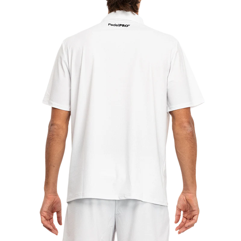 Polo Pro Elite PadelPRO Blanco - Image 4