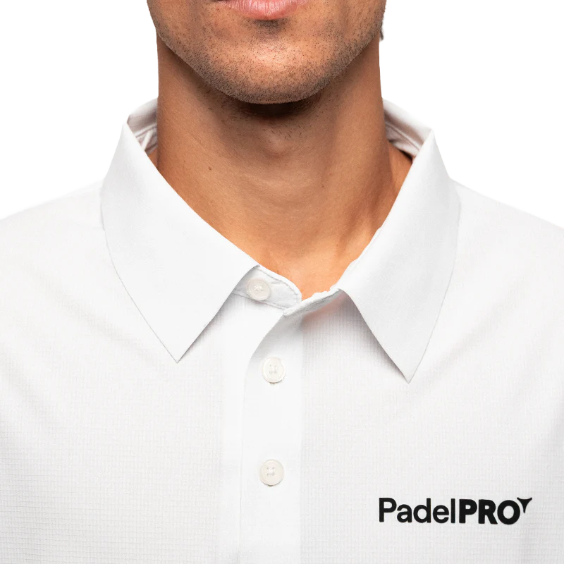 Polo Pro Elite PadelPRO Blanco - Image 5