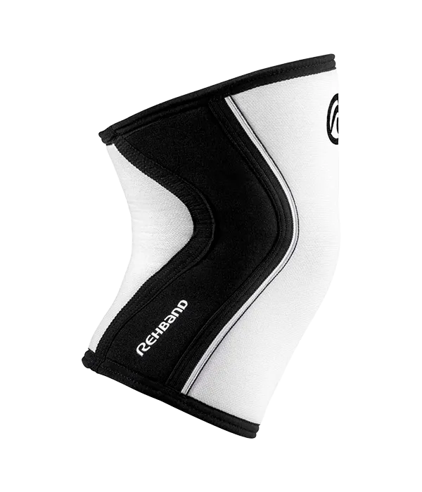 Rodillera Rehband RX Blanco/Negro - Image 2