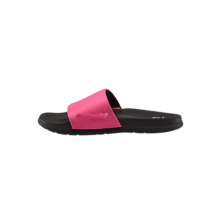 Chanclas Bullpadel Mujer Negro/Rosa - Image 3