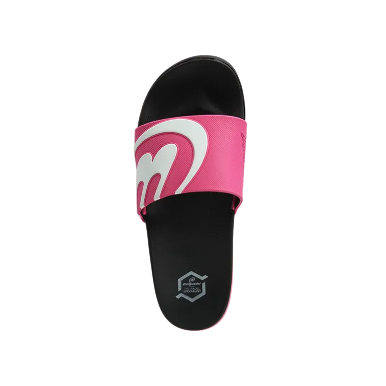 Chanclas Bullpadel Mujer Negro/Rosa - Image 4