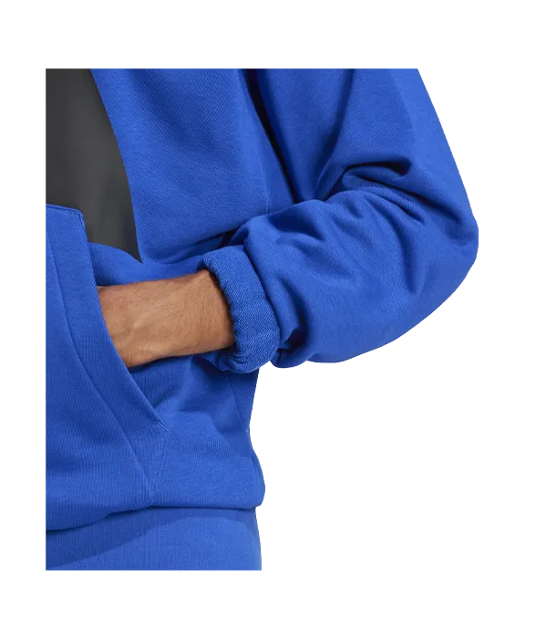 Sudadera Adidas M BL FT HD Azul/Negro - Image 3