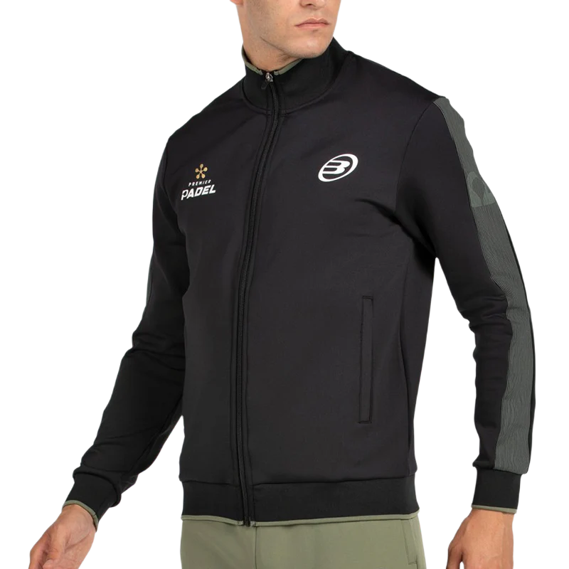 Sudadera Bullpadel Pindaro Premier Padel Negro - Image 2