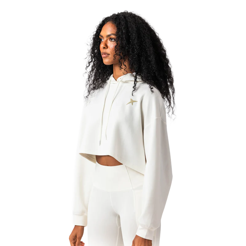 Sudadera Drop Shot Noor Woman Blanco - Image 3