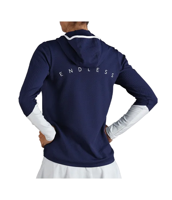 Sudadera Endless Breath Line Navy - Image 3