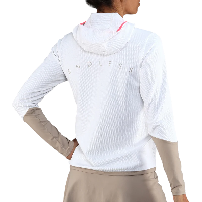 Sudadera Endless Breath Line White Delave 2026 - Image 2