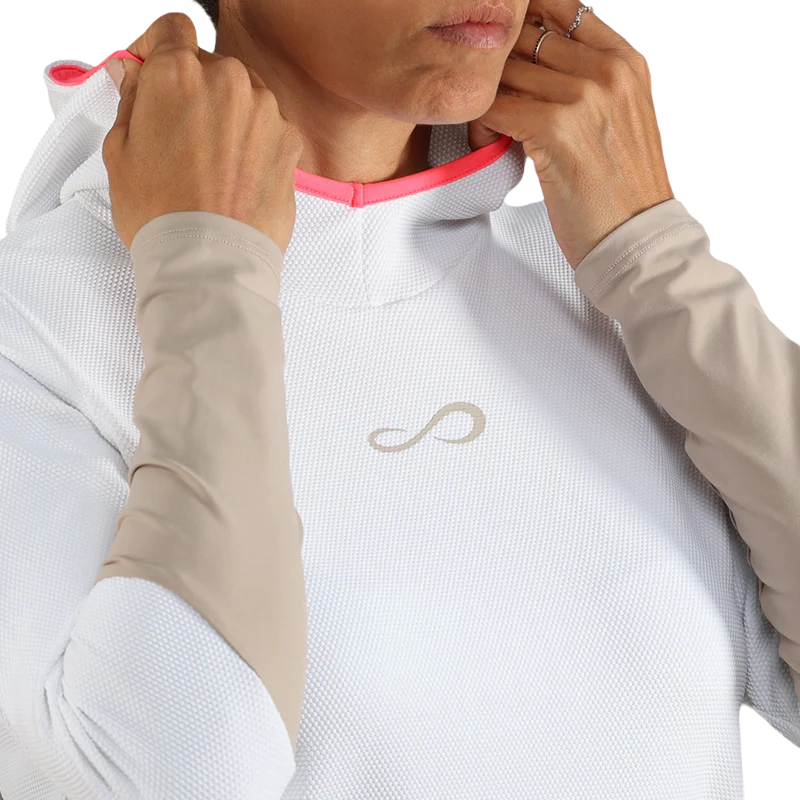 Sudadera Endless Breath Line White Delave 2026 - Image 3