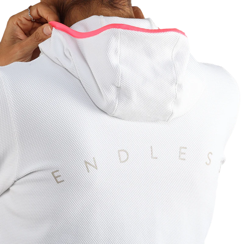 Sudadera Endless Breath Line White Delave 2026 - Image 4