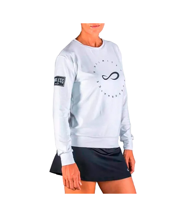 Sudadera Endless Inner Tech Blanco - Image 3