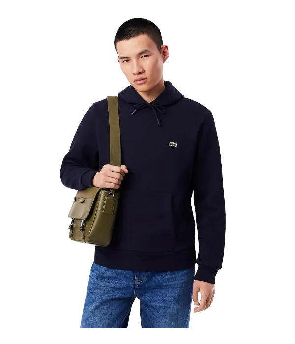 Sudadera Lacoste con Capucha Azul Marino 2025 - Image 3