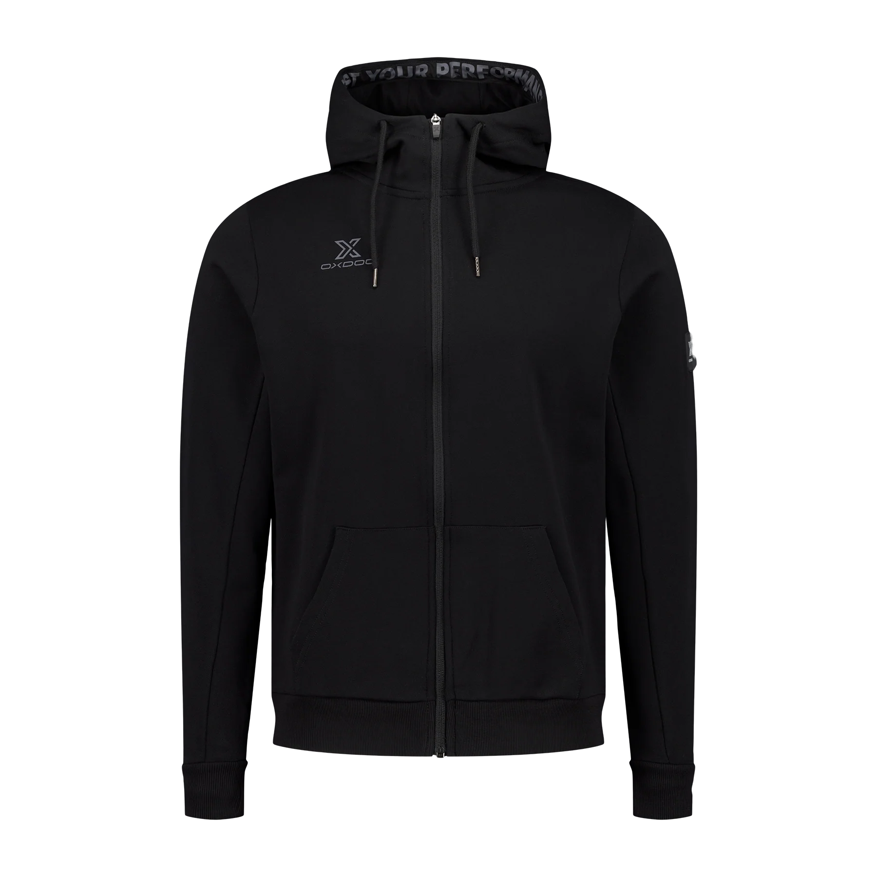 Sudadera Oxdog Seattle Zip Hoodie Negra