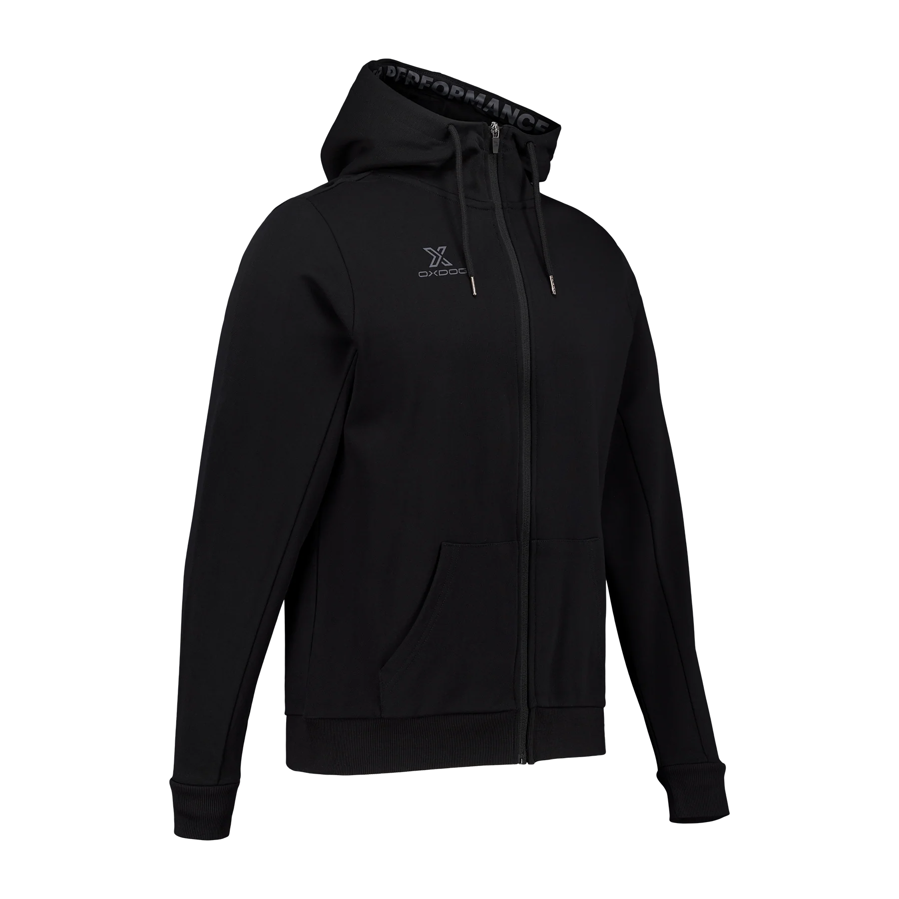 Sudadera Oxdog Seattle Zip Hoodie Negra - Image 2