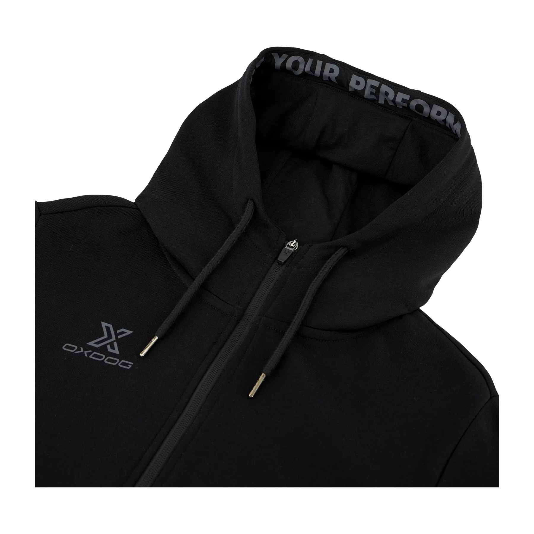 Sudadera Oxdog Seattle Zip Hoodie Negra - Image 3