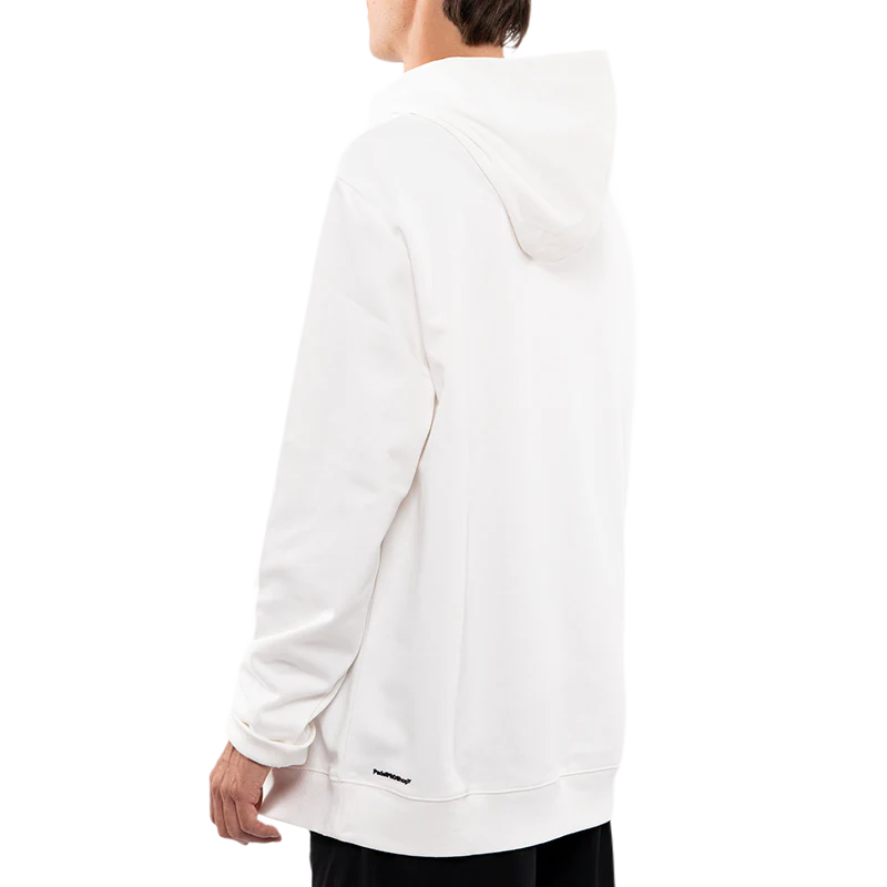 Sudadera PadelPROShop Blanca Logo Negro - Image 5