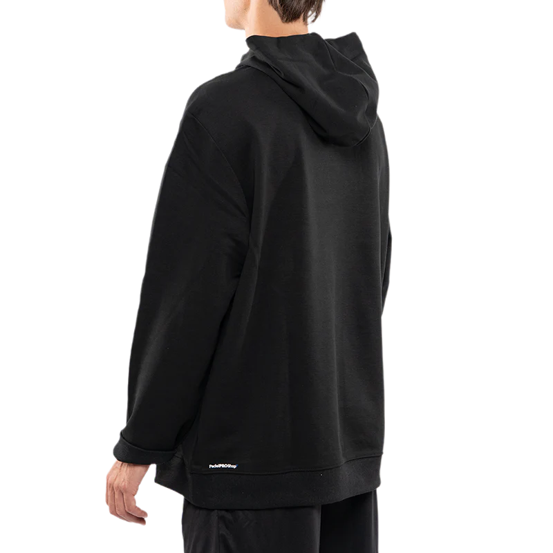 Sudadera PadelPROShop Negra Logo Blanco 2025 - Image 5