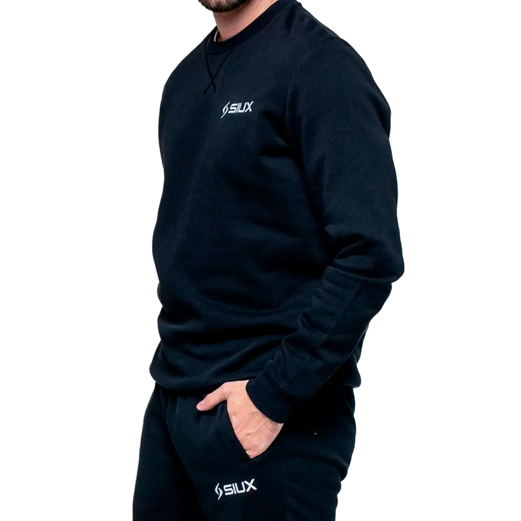 Sudadera Siux Basic Negro 2026 - Image 4