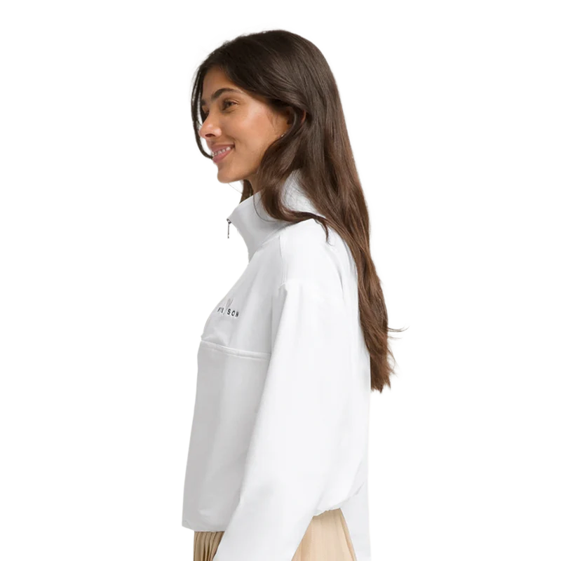 Sudadera Wilson Davensport Mujer Blanco - Image 2