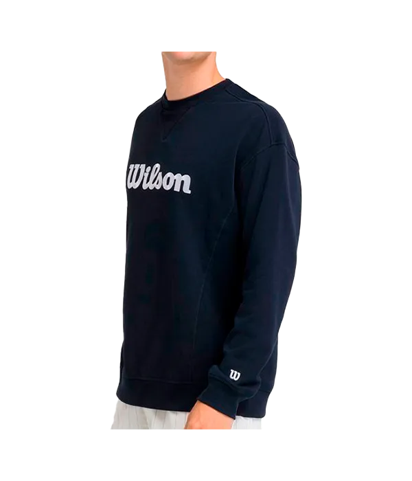 Sudadera Wilson Parkside Crew Classic Navy - Image 3