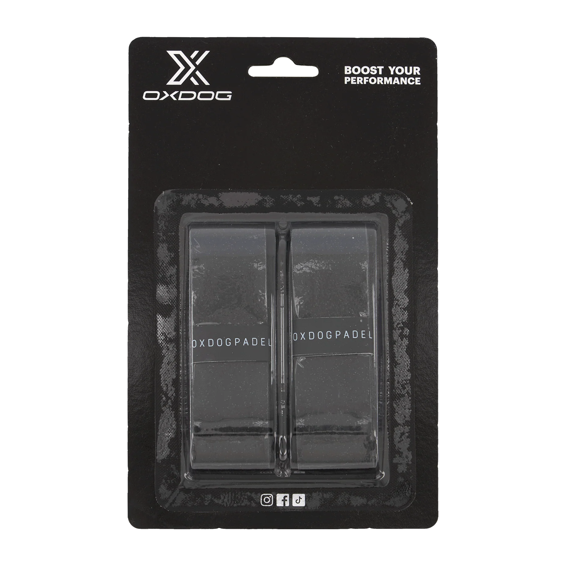Overgrips Oxdog Supertech Negro (Pack x2)