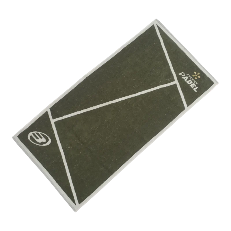 Toalla Bullpadel 100x50 Kaki/Crudo 2026 - Image 2