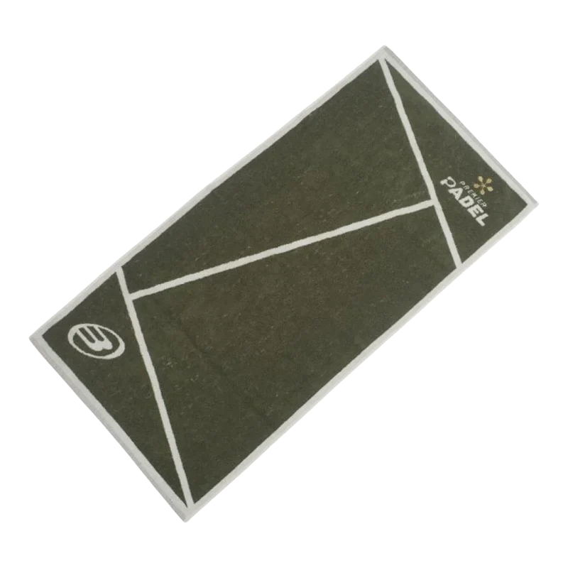 Toalla Bullpadel 150x90 Kaki/Crudo 2026 - Image 2