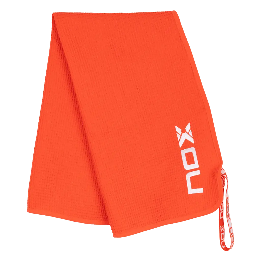 Toalla NOX Algodón Rojo/Blanco 50x90cm - Image 3