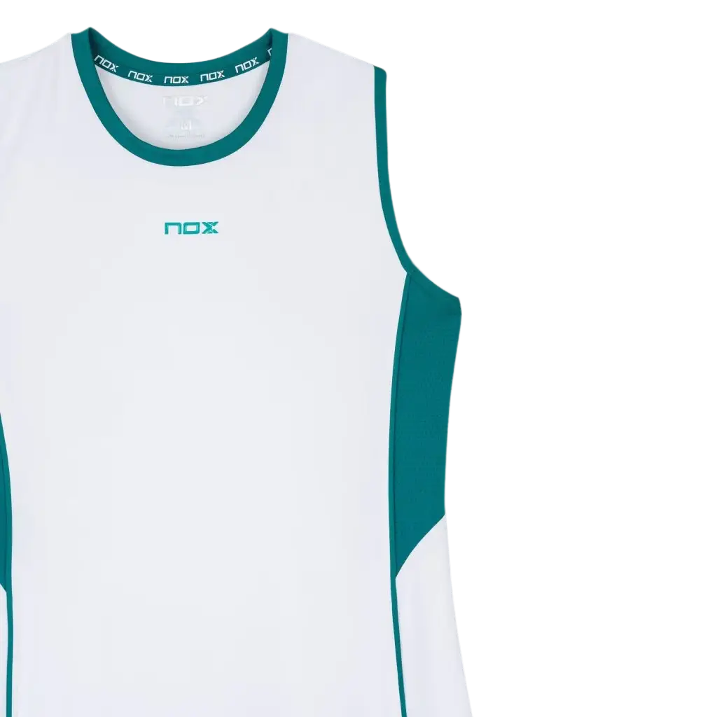 Vestido Nox Mujer Pro White/Ivy Green 2026 - Image 6
