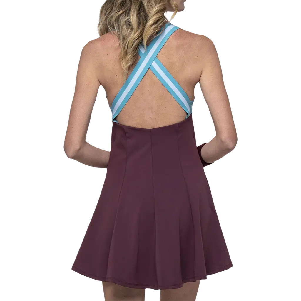 Vestido Siux Apex 26 Mujer Burdeos - Image 4