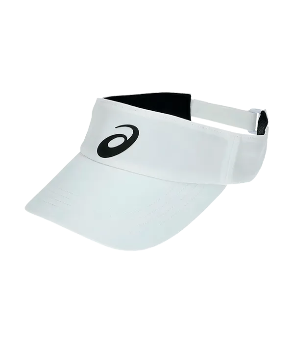 Visera Asics Logo grande Performance Blanca