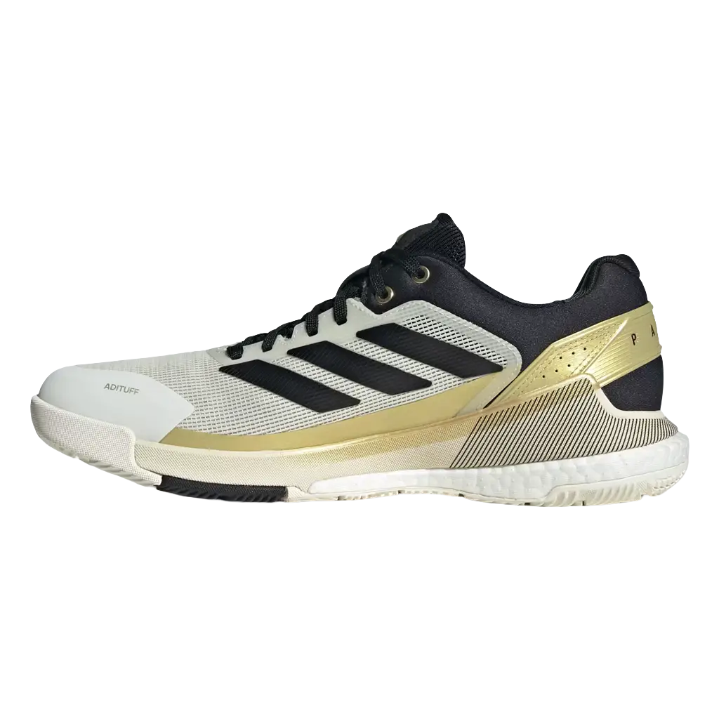 Zapatillas Adidas Crazyquick Boost Padel M Blanco/Dorado 2026 - Image 2
