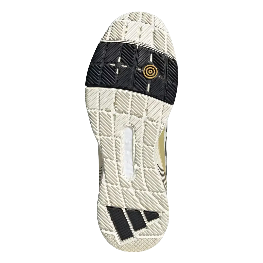 Zapatillas Adidas Crazyquick Boost Padel M Blanco/Dorado 2026 - Image 4