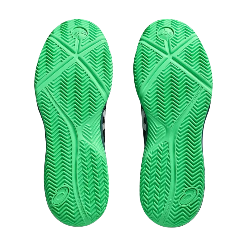 Zapatillas Asics Gel-Dedicate 8 Padel Black/Vital Green 2026 - Image 4