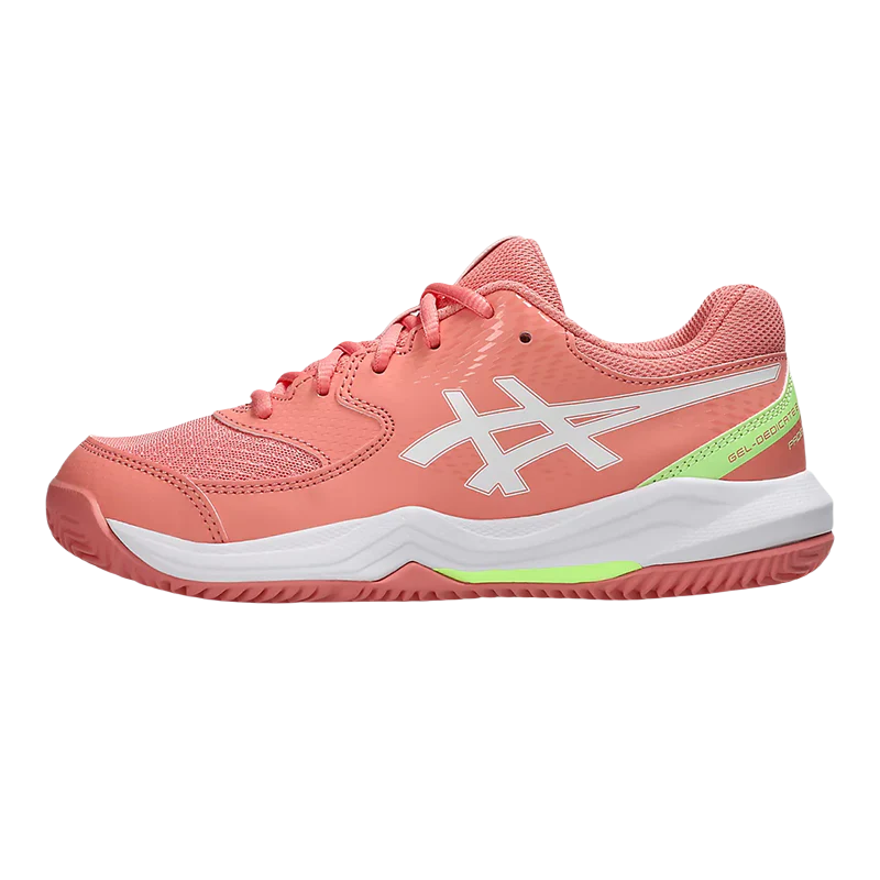 Zapatillas Asics Gel-Dedicate 8 Padel GS Kid Guava/White 2026 - Image 2