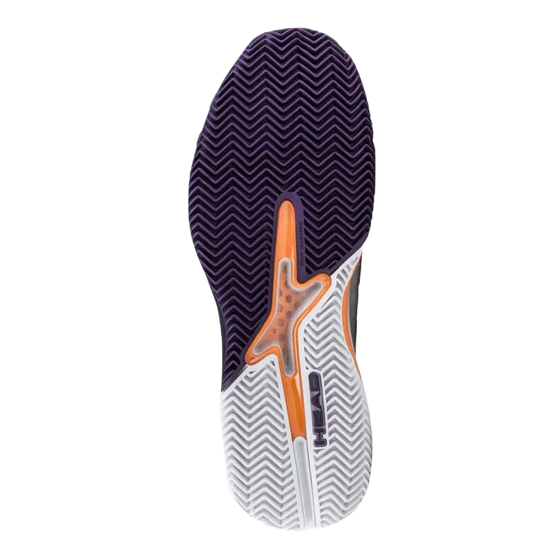 Zapatilla Head Revolt Pro 5.0 Clay Light Grey/Purplr Night 2026 - Image 4