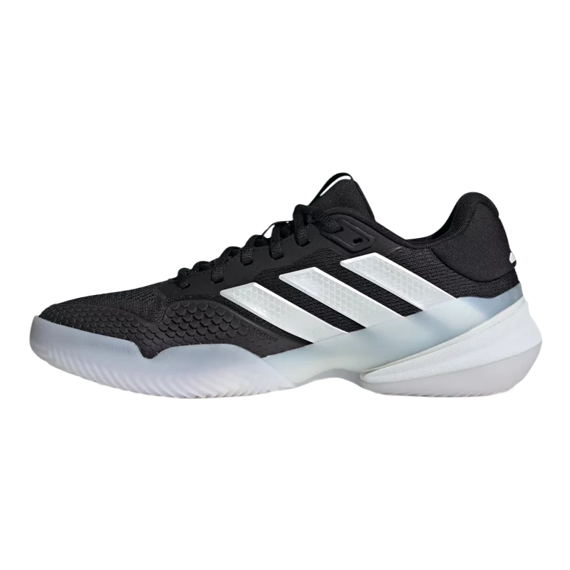 Zapatillas Adidas Barricade 14M CL Negro/Blanco 2026 - Image 2