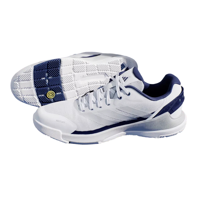 Zapatillas Adidas Crazyquick Ls Blanco/Azul Marino 2026 - Image 3