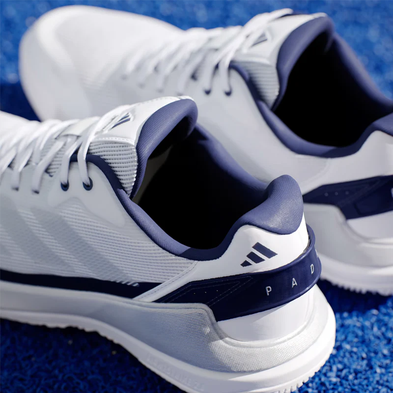 Zapatillas Adidas Crazyquick Ls Blanco/Azul Marino 2026 - Image 4