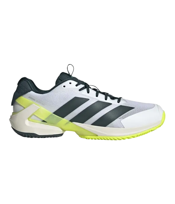 Zapatillas Adidas Adizero Ubersonic 5 Clay Blanco/Verde Oscuro
