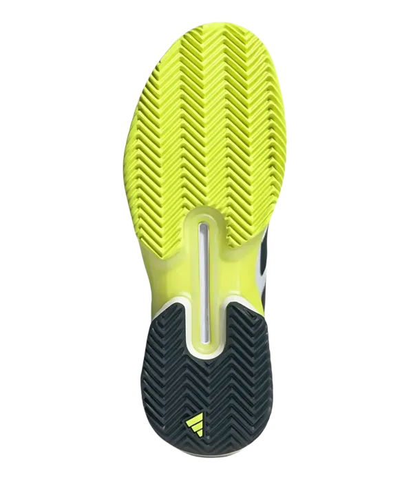 Zapatillas Adidas Adizero Ubersonic 5 Clay Blanco/Verde Oscuro - Image 3