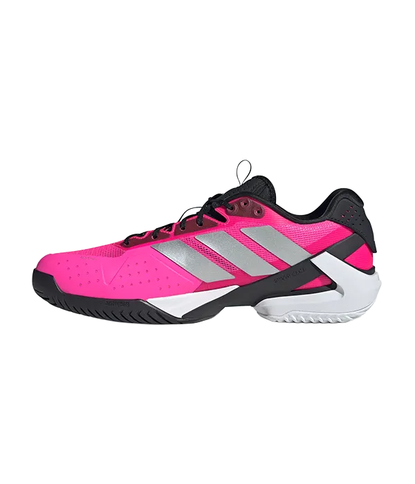 Zapatillas Adidas Adizero Ubersonic 5 Lucic Pink/Silver Metallic - Image 2
