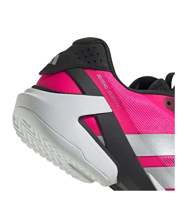 Zapatillas Adidas Adizero Ubersonic 5 Lucic Pink/Silver Metallic - Image 5