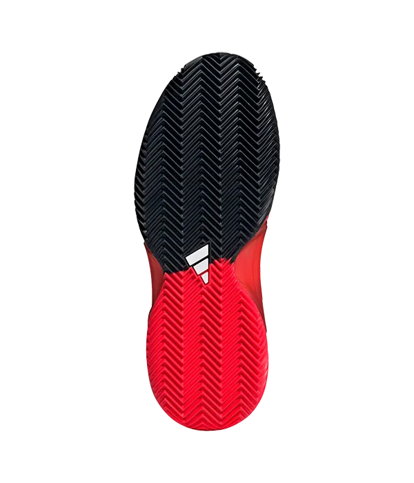 Zapatillas Adidas Barricade 13 CL Blanco/Rojo - Image 5