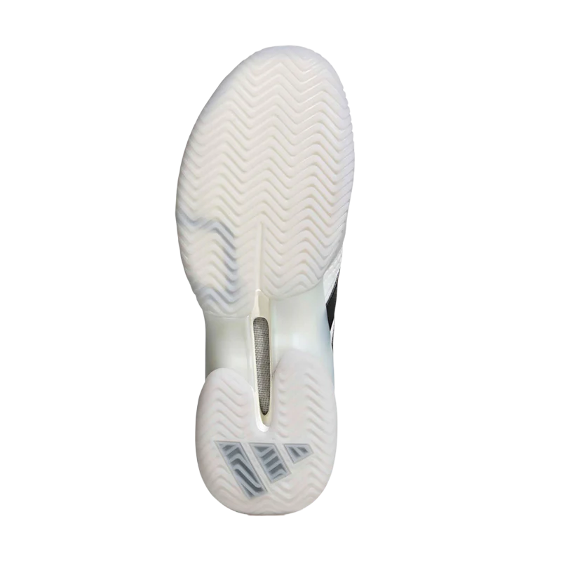Zapatillas Adidas Barricade 14 M CL Blanco/Negro 2026 - Image 4