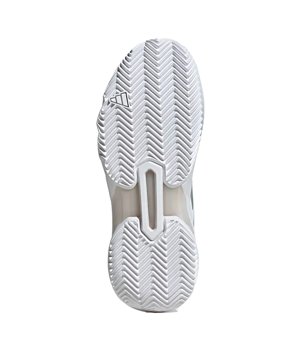 Zapatillas Adidas CourtJam Control 3 CL Mujer Blanco/Gris - Image 6