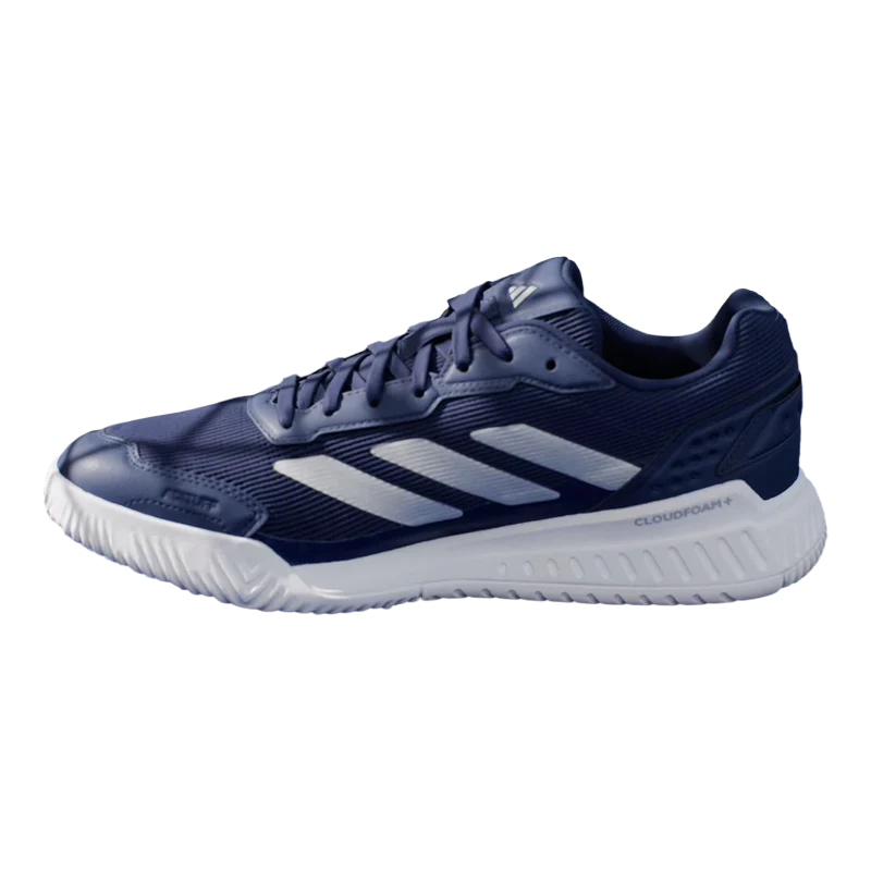 Zapatillas Adidas Courtquick Azul Marino/Plata 2026 - Image 2