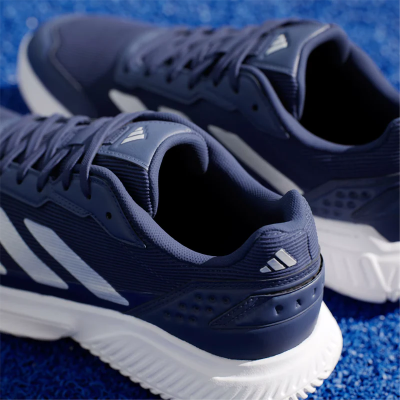Zapatillas Adidas Courtquick Azul Marino/Plata 2026 - Image 4