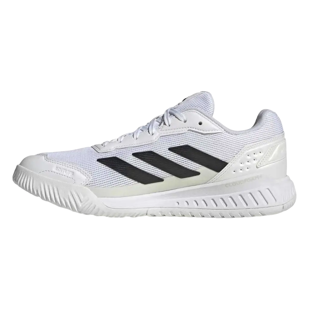 Zapatillas Adidas Courtquick Blanco/Negro 2026 - Image 2