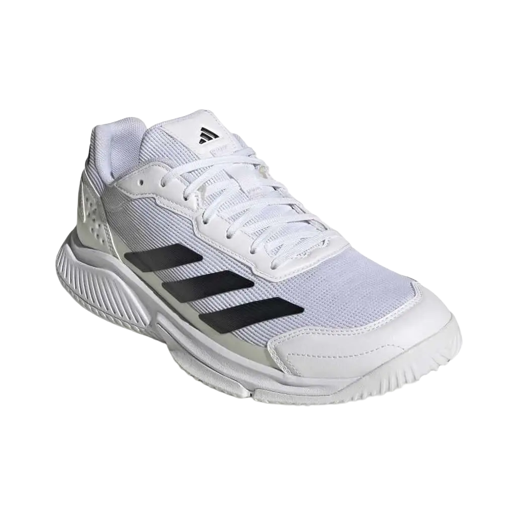 Zapatillas Adidas Courtquick Blanco/Negro 2026 - Image 5