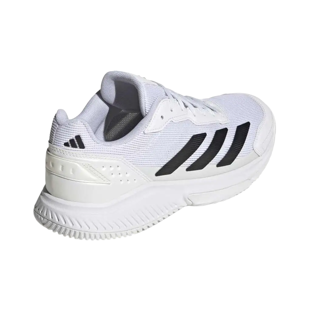 Zapatillas Adidas Courtquick Blanco/Negro 2026 - Image 6